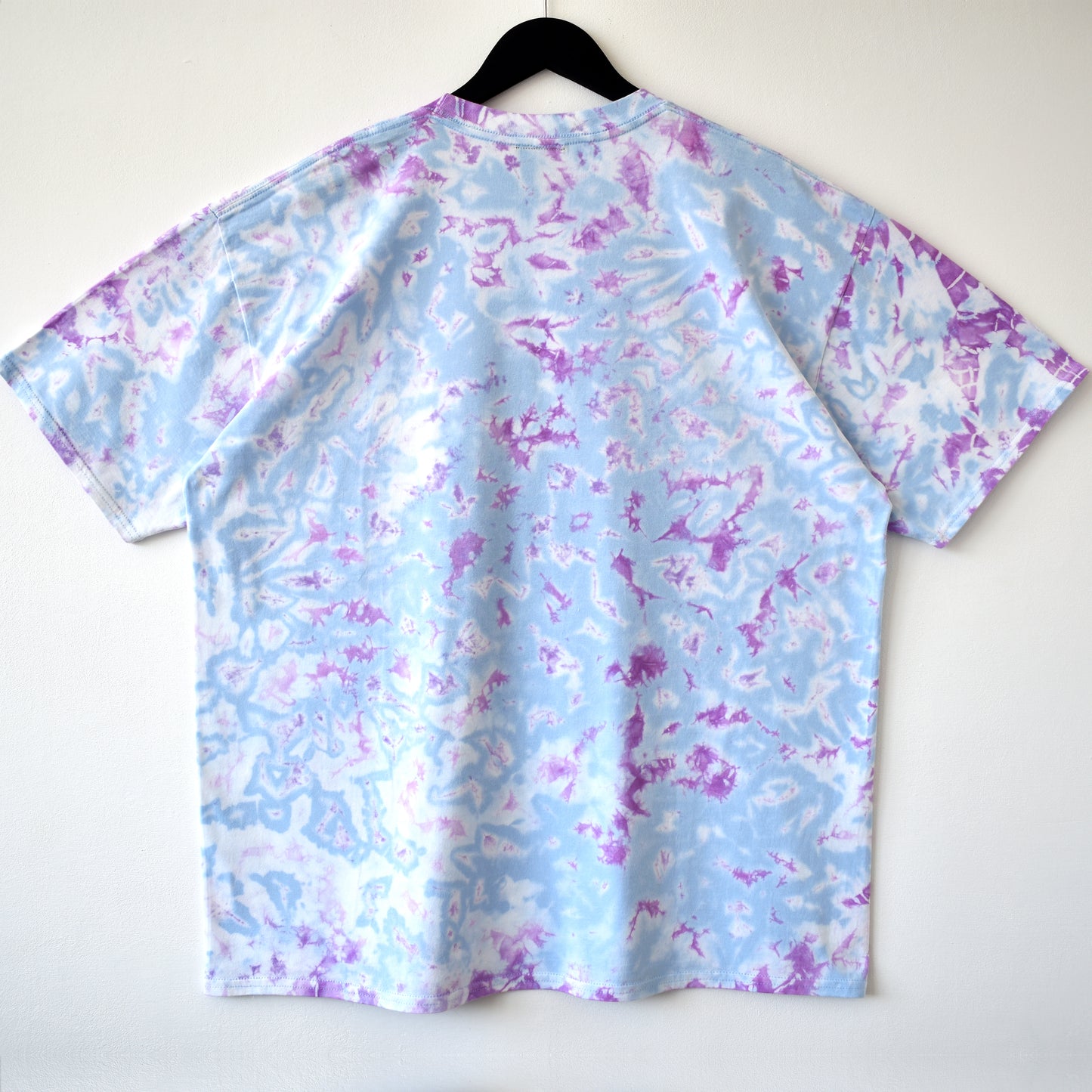 Cyborg Purple & Blue Reverse Tie-Dye LS T-Shirt