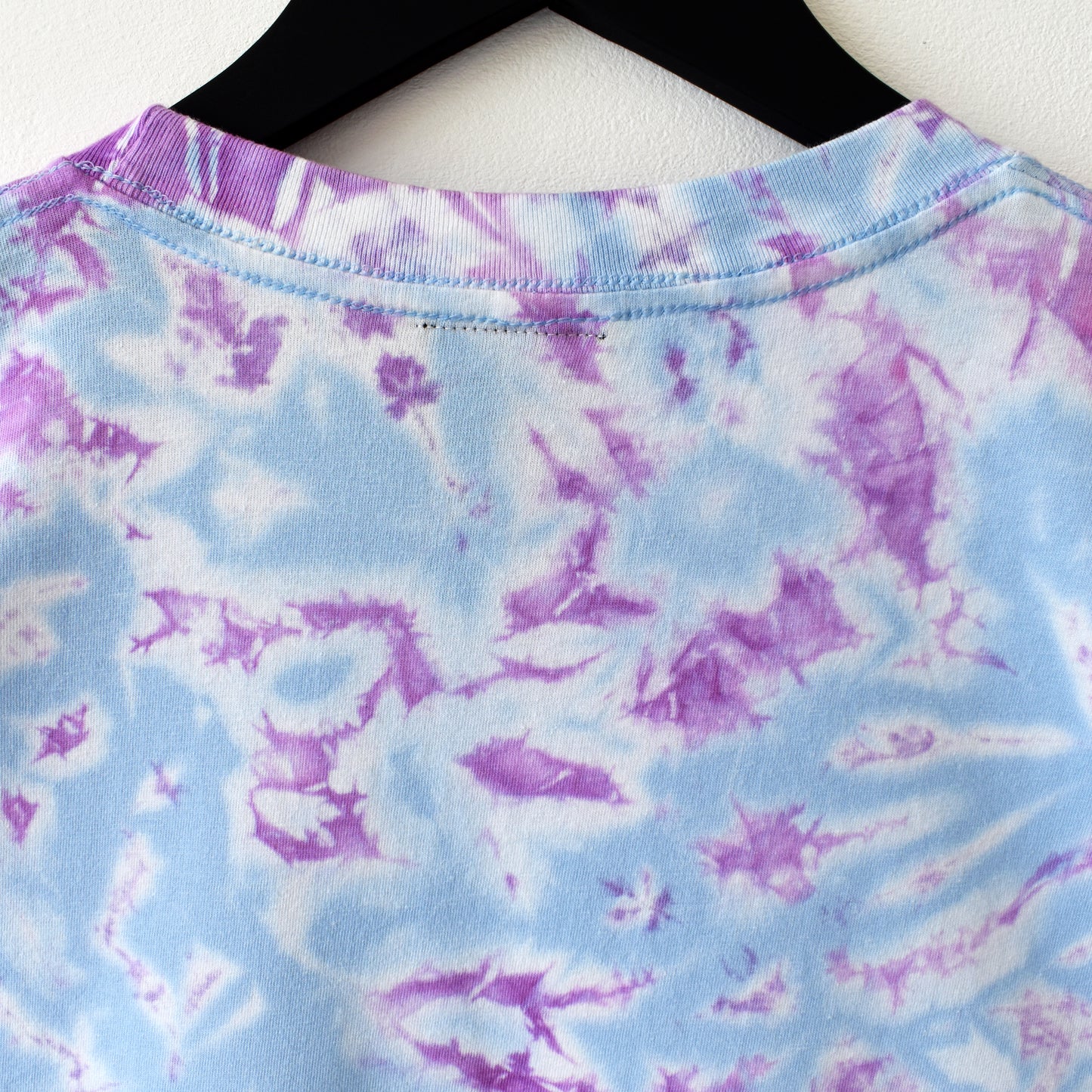 Cyborg Purple & Blue Reverse Tie-Dye LS T-Shirt