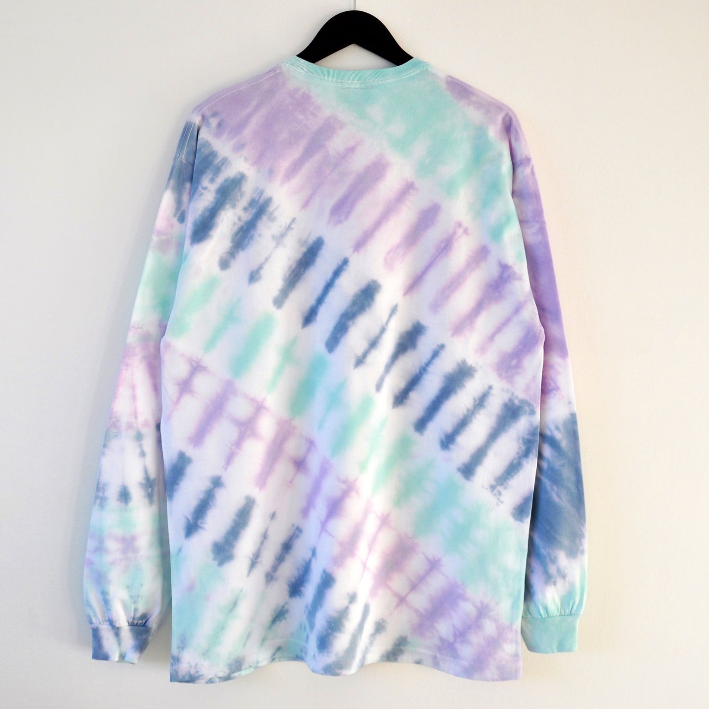 Pastel Stripe Tie-Dye LS T-Shirt