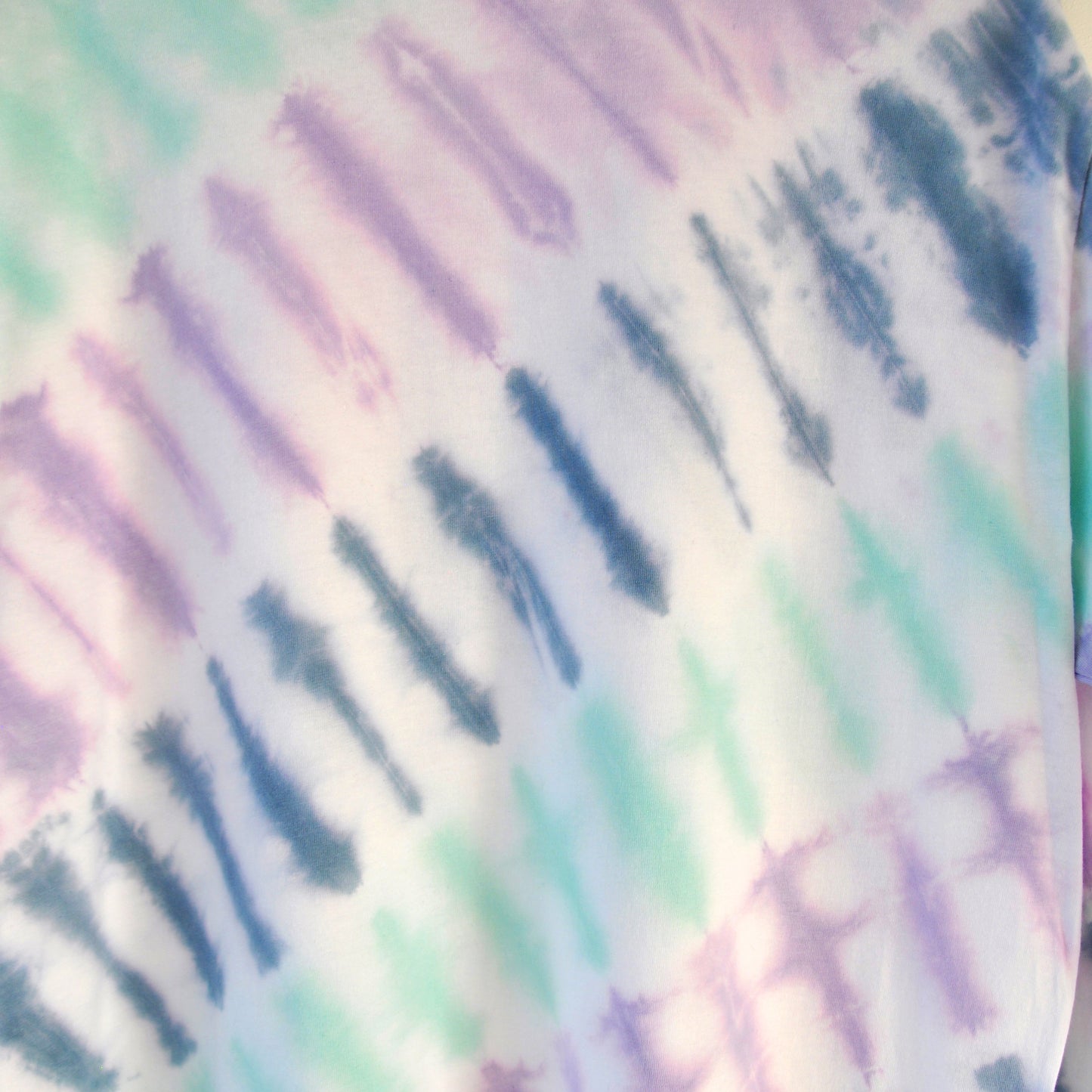Pastel Stripe Tie-Dye LS T-Shirt