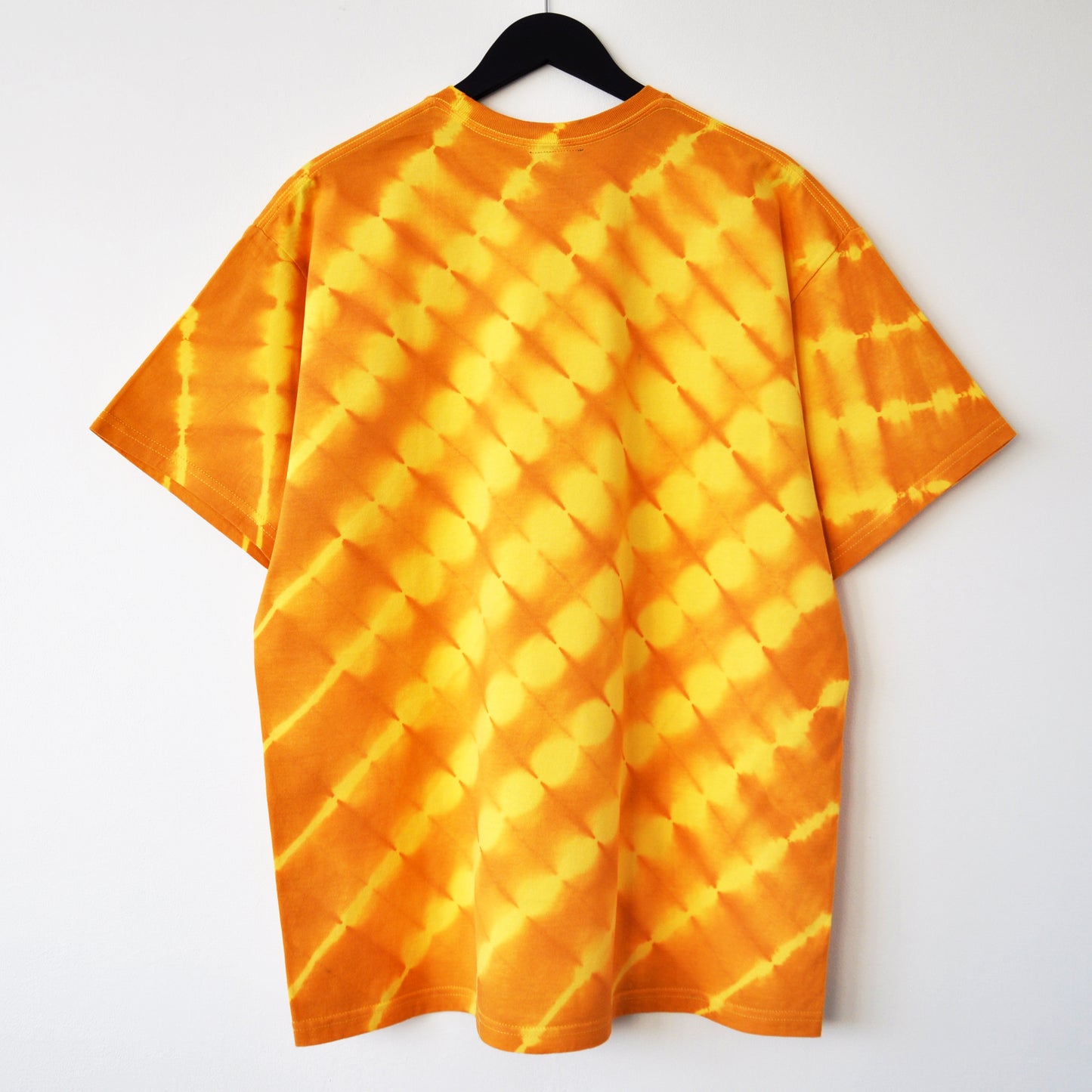Yellow Stripe Tie-Dye T-Shirt