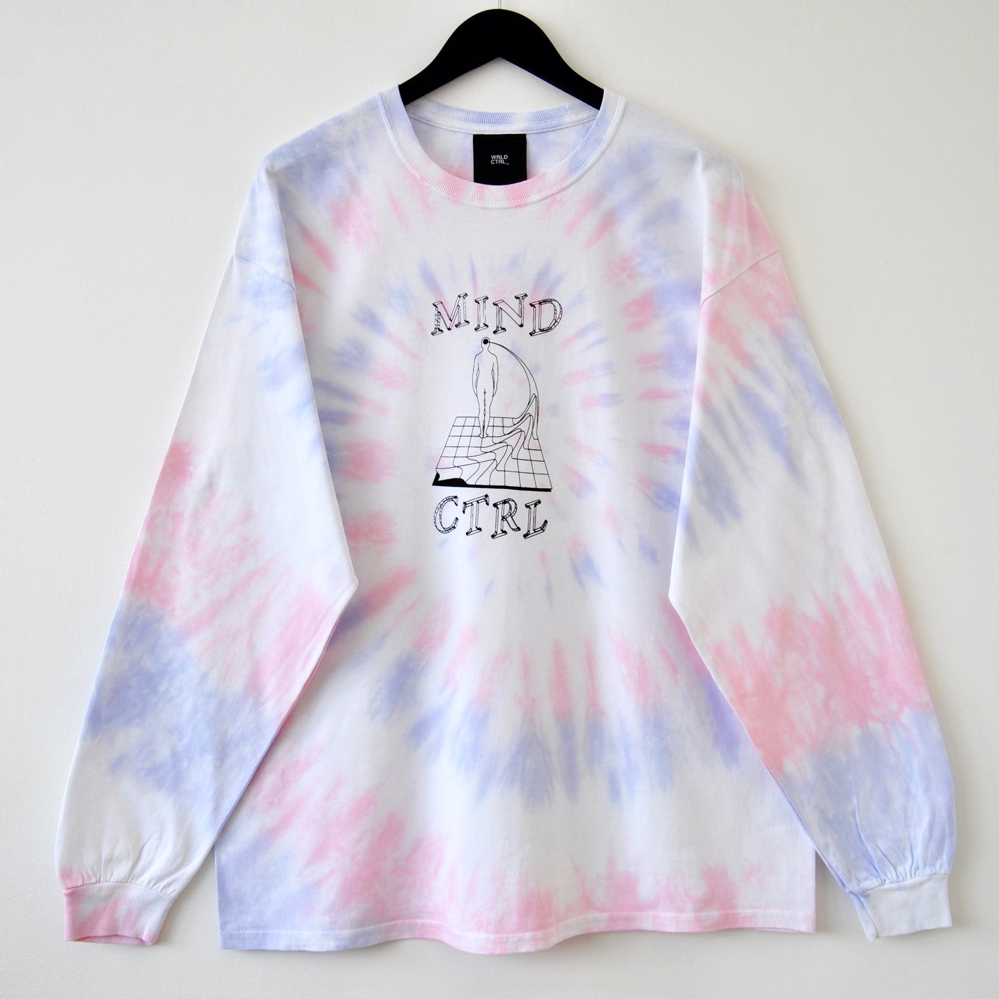 Mind Ctrl Pastel Tie-Dye LS T-Shirt