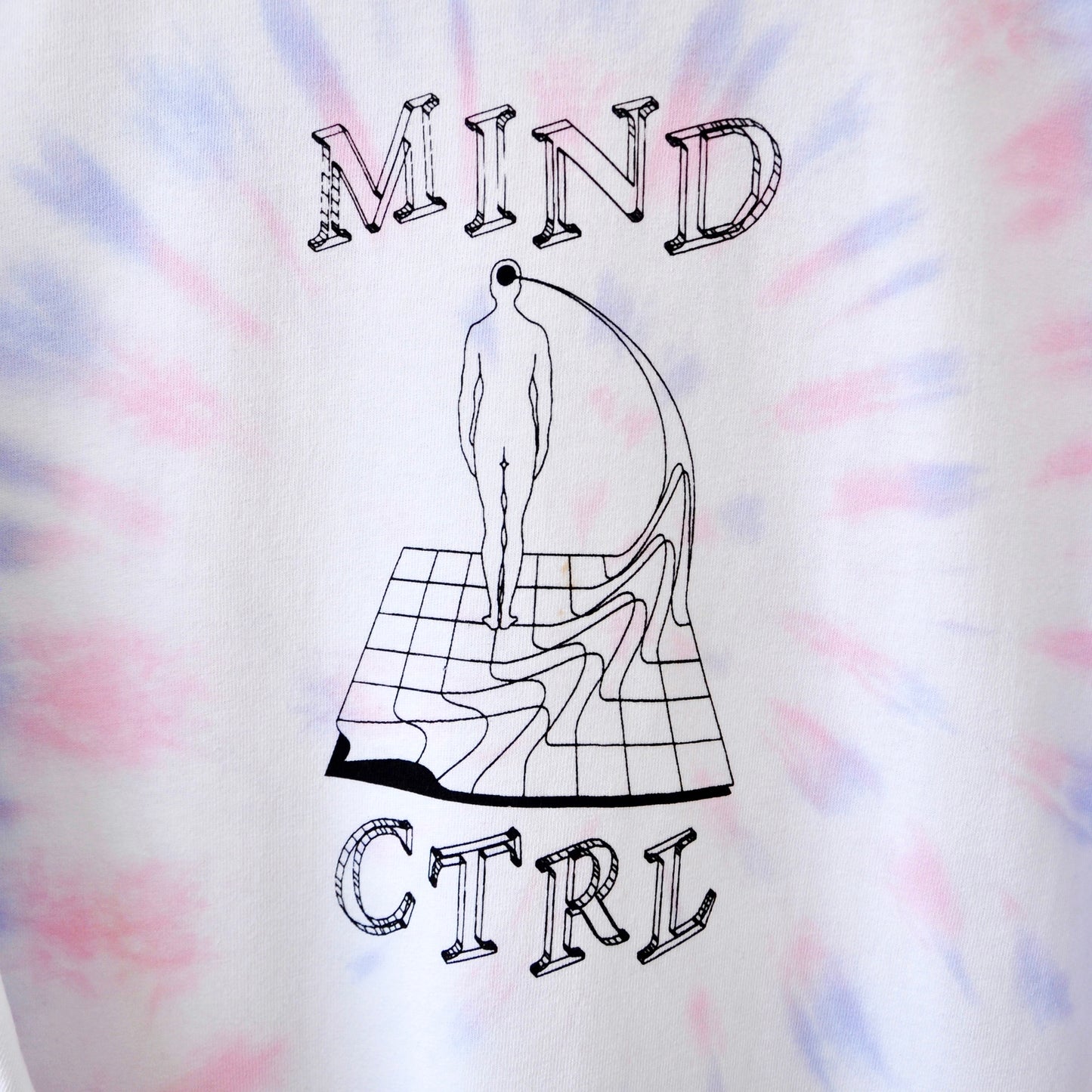 Mind Ctrl Pastel Tie-Dye LS T-Shirt