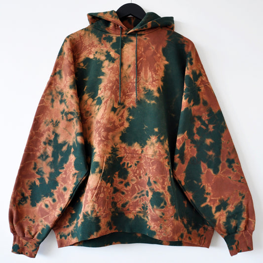 Camo Reverse Tie-Dye Hoodie