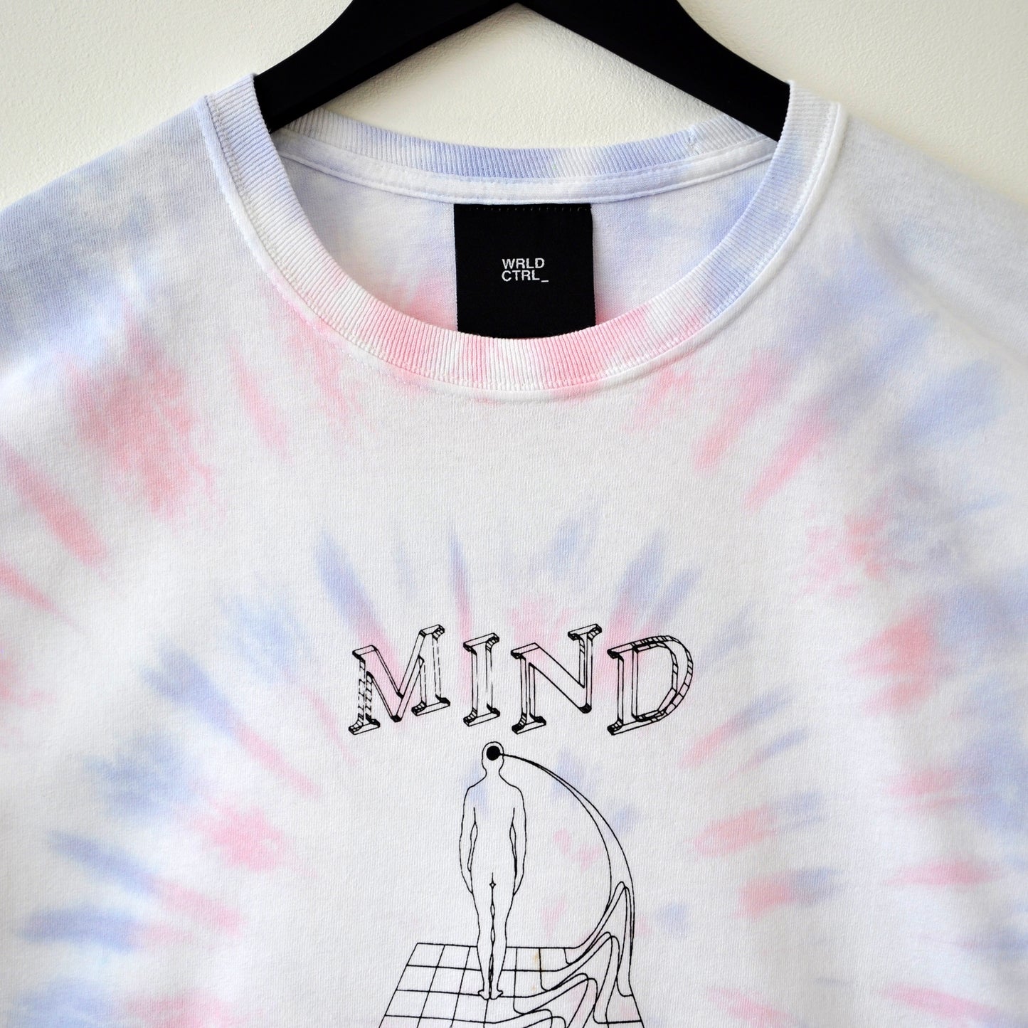 Mind Ctrl Pastel Tie-Dye LS T-Shirt