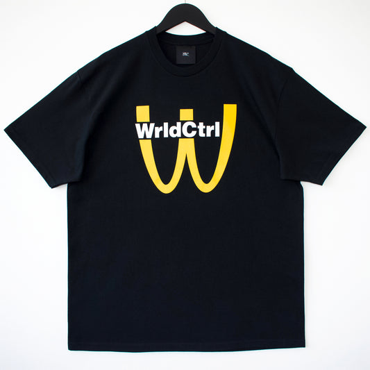 McWrld Print Black T-Shirt
