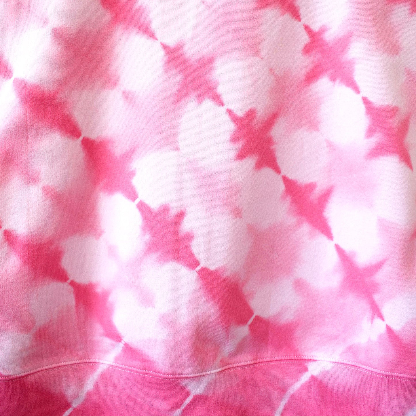 Pink Stripe Tie-Dye Hoodie