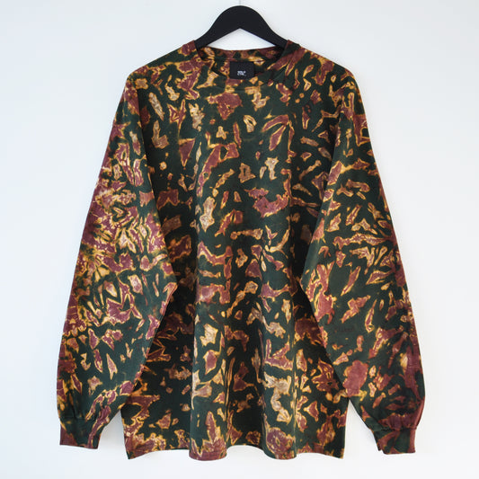 Camo Reverse Tie-Dye LS T-Shirt