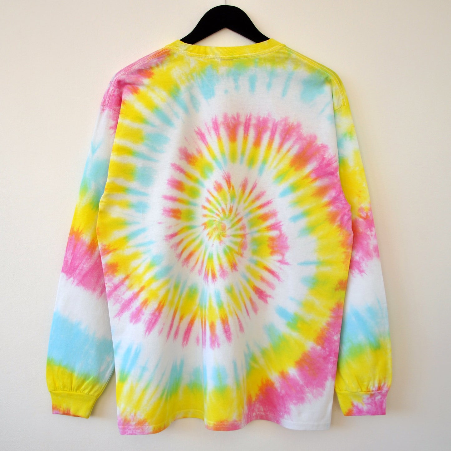 I Cant Log Off Spiral Tie-Dye LS T-Shirt