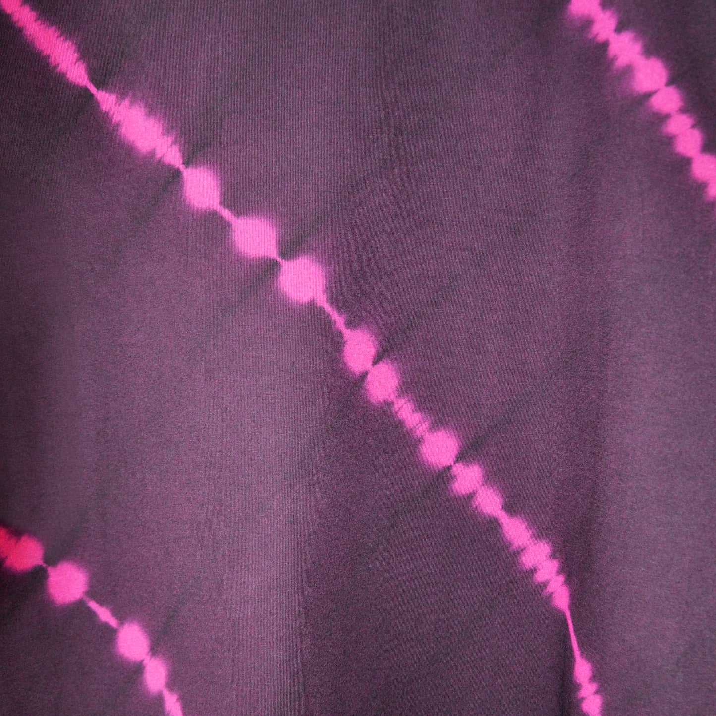 Deep Purple Stripe Tie-Dye T-Shirt