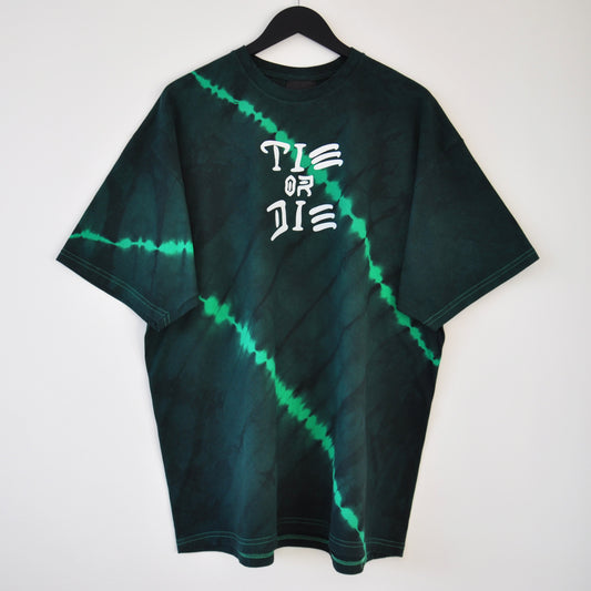 Tie Or Die Printed Tie-Dye T-Shirt