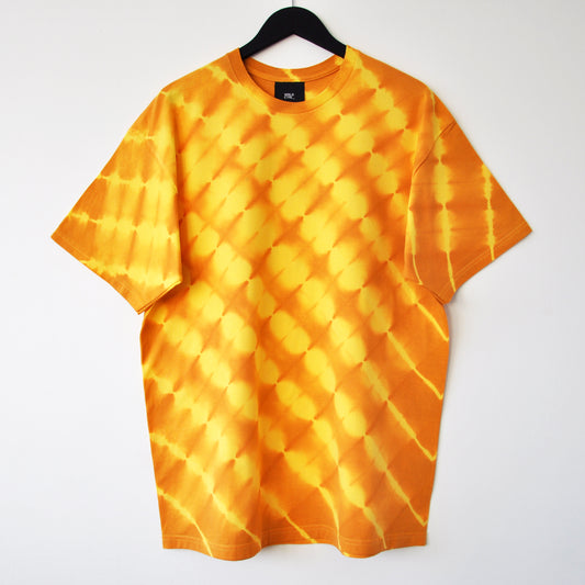 Yellow Stripe Tie-Dye T-Shirt